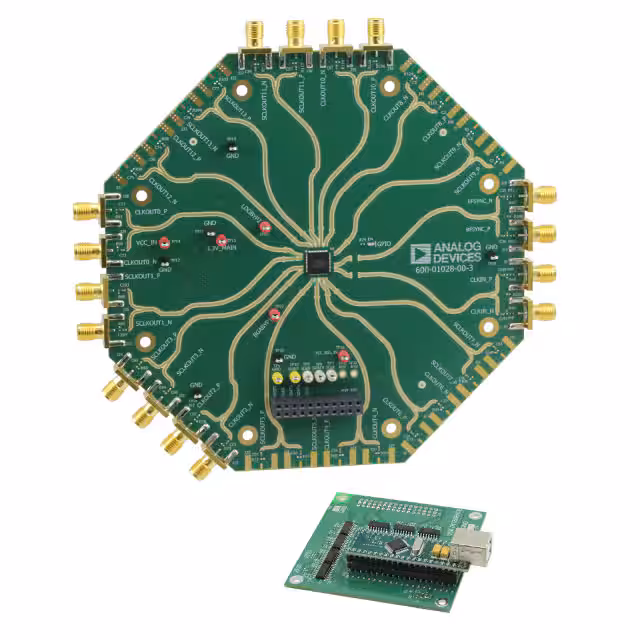 EK1HMC7043LP7F Analog Devices Inc.  Cartes et kits d'évaluation et de démonstration